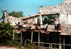 Gornji Vakuf, Bosnia, 1998 for BBC ~ HVC on location